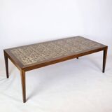 Coffee table In Rosewood  By Severin Hansen, Made By Haslev Møbelfabrik From 1960s