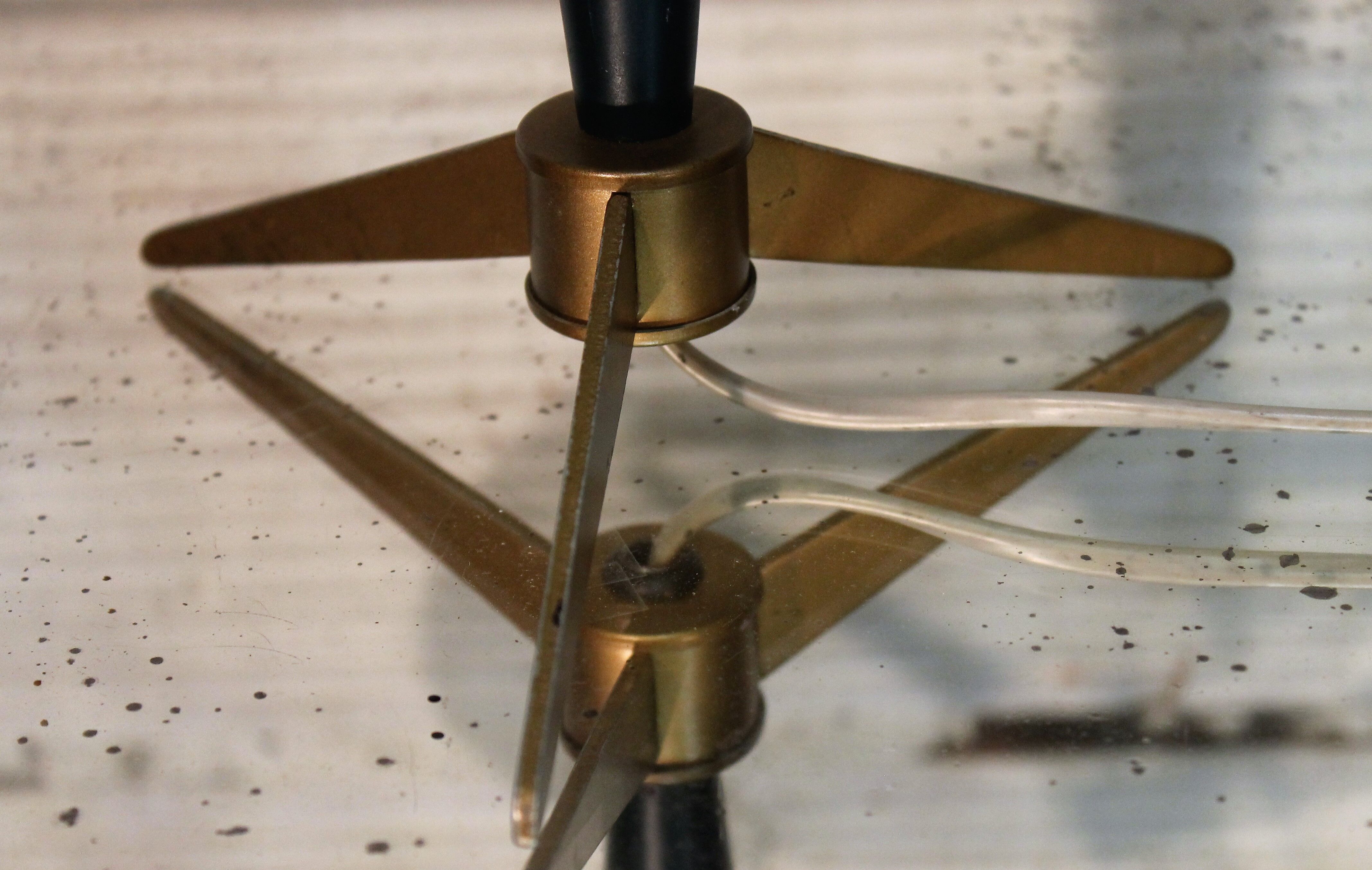 Tripod lamp Louis Kalff 50 years