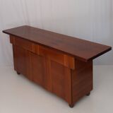 Italian Mid-Century Walnut Sideboard, 1970s
