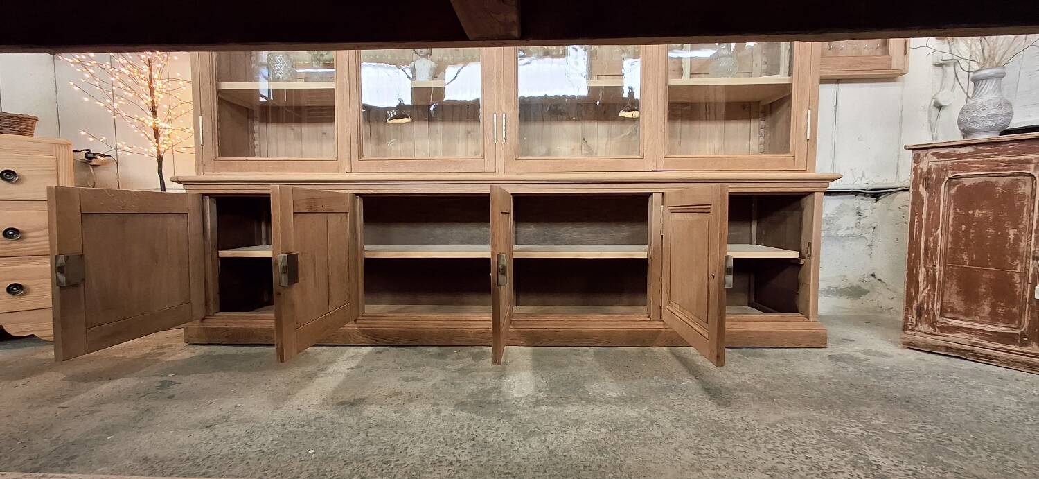 Grande vitrine ancienne de musée