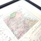 Old map Northeast Africa Egypt Libya Sudan 1950