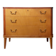 Commode scandinave en frêne des années 1950