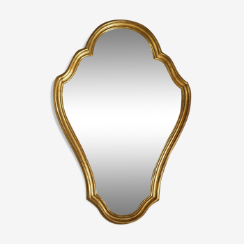 Golden mirror 63 x 43 cm