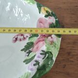 Vintage Barbotine Salad Bowl