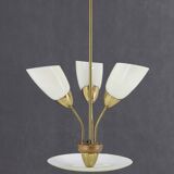 1960s Glass Chandelier by Kamenicky Senov, Czechoslovakia