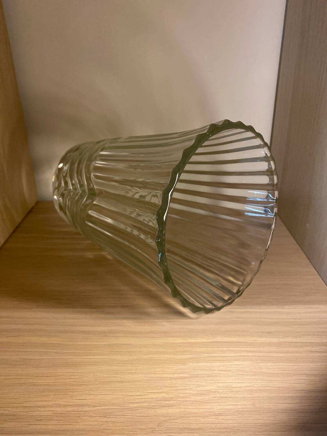 “Art Deco” crystal vase