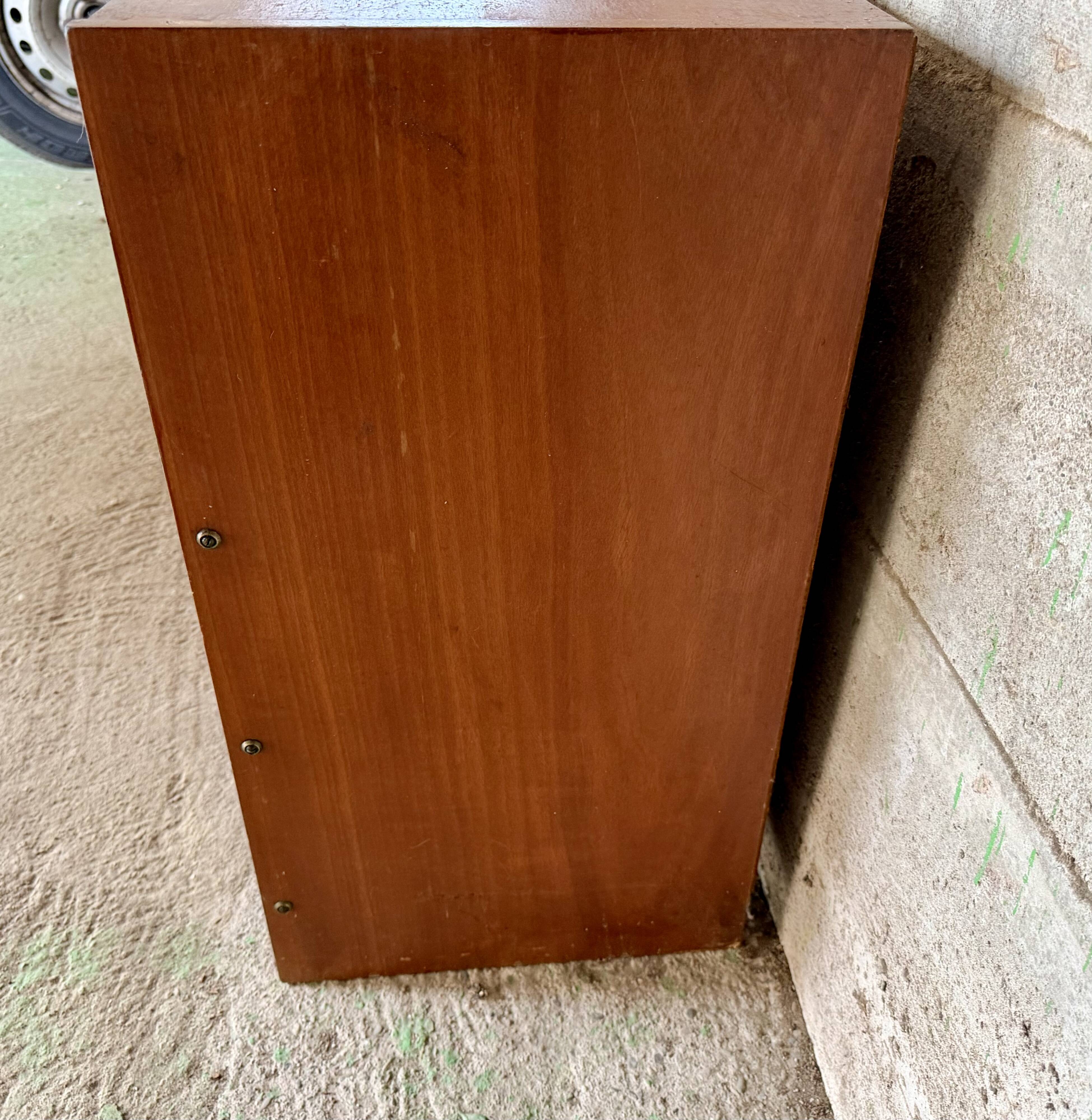 Vintage teak shoe cabinet – 1960s