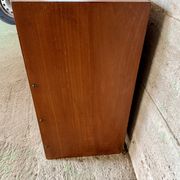 Vintage teak shoe cabinet – 1960s