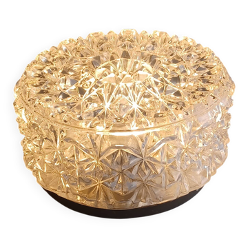 Vintage Erco ceiling light - Moulded glass - 196