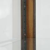 Vitrine anglaise ancienne avec éclairage – Fin du XIXe siècle