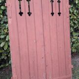 Pair of old openwork shutters