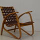 Bent Beechwood Armchair,Design Jan Vaněk,1930's.