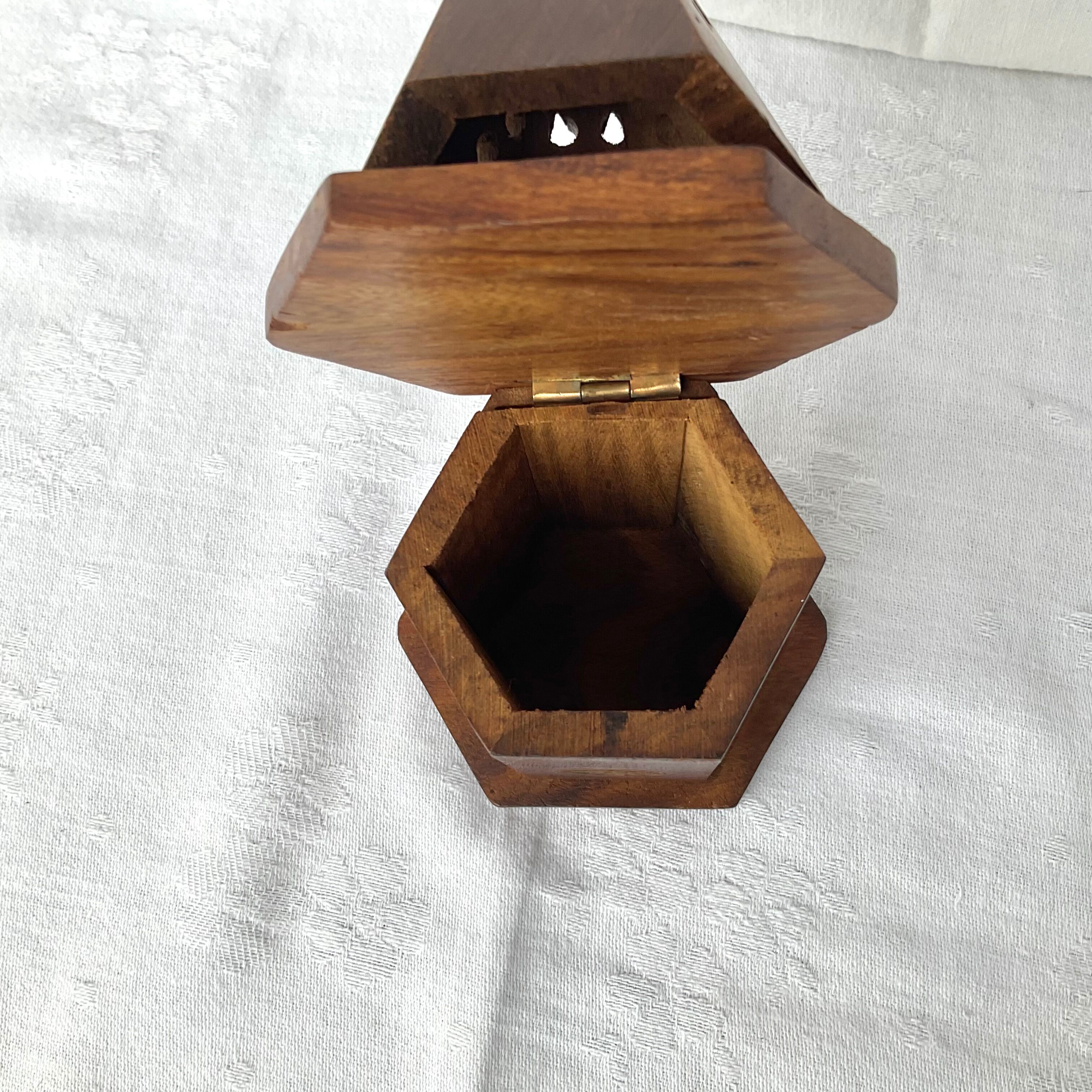 Wooden box made in India