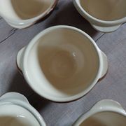 5 antique ear bowls Émile Henry