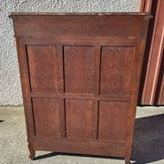 Meuble cabinet rocaille en noyer