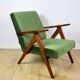 B-310 VAR armchair sea green olive velvet