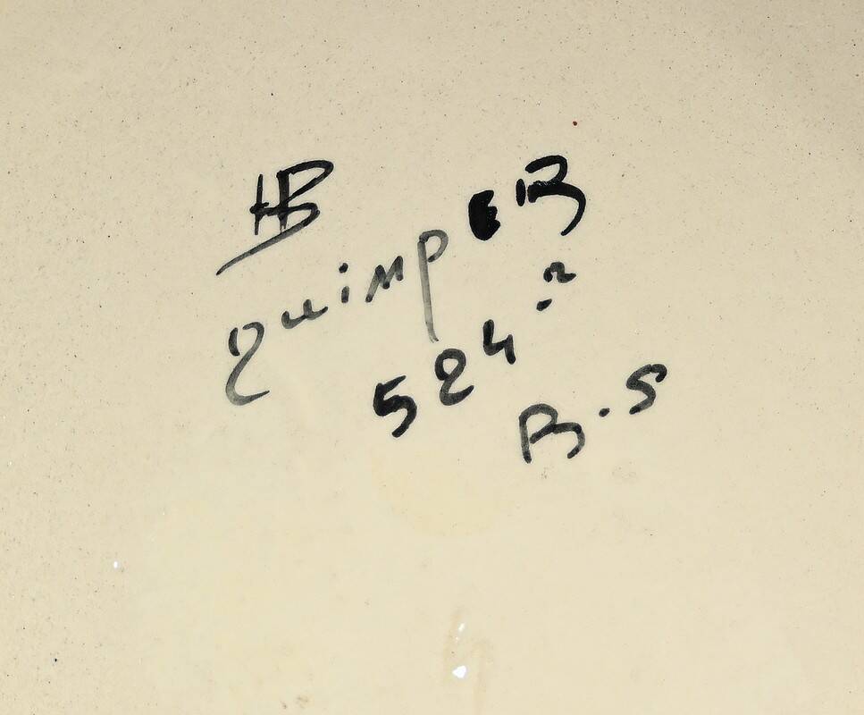 Pair of Earthenware Vases, Henriot Quimper – Mid 20th Century