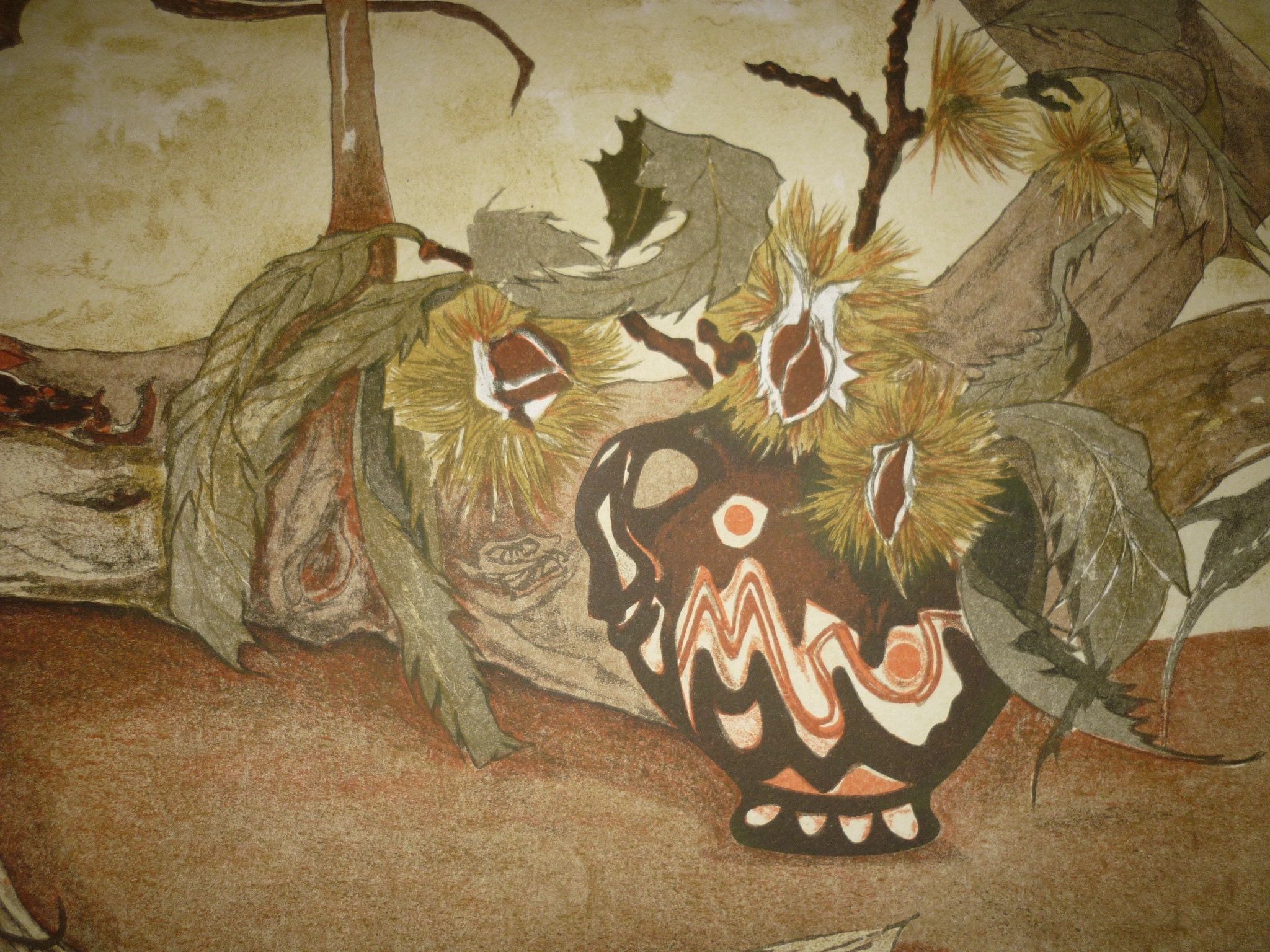 The Chestnut Stump, Litho Cl. Baly