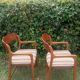 Baumann armchairs sled model