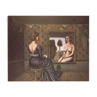 Paul Delvaux, the miroir