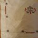 Embroidered cotton tablecloth 90s