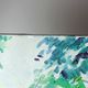 Modern colourful landscape tableau oil on canvas vintage village signed Gaulot