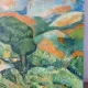 Route of the St Victoire Mountain, oil on canvas
