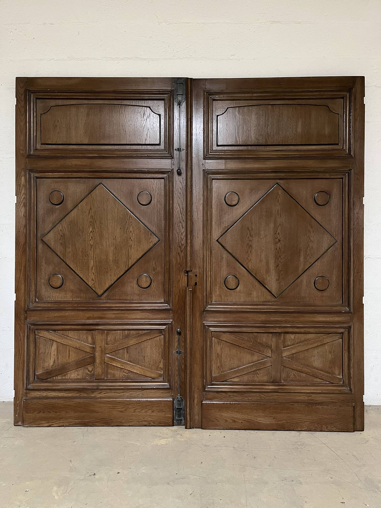 Huge pair of castle doors