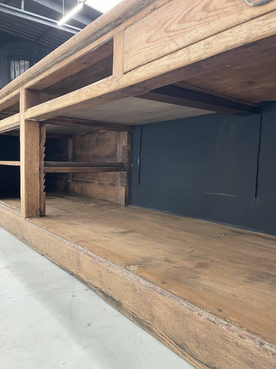 XXL oak and pine counter 350cm