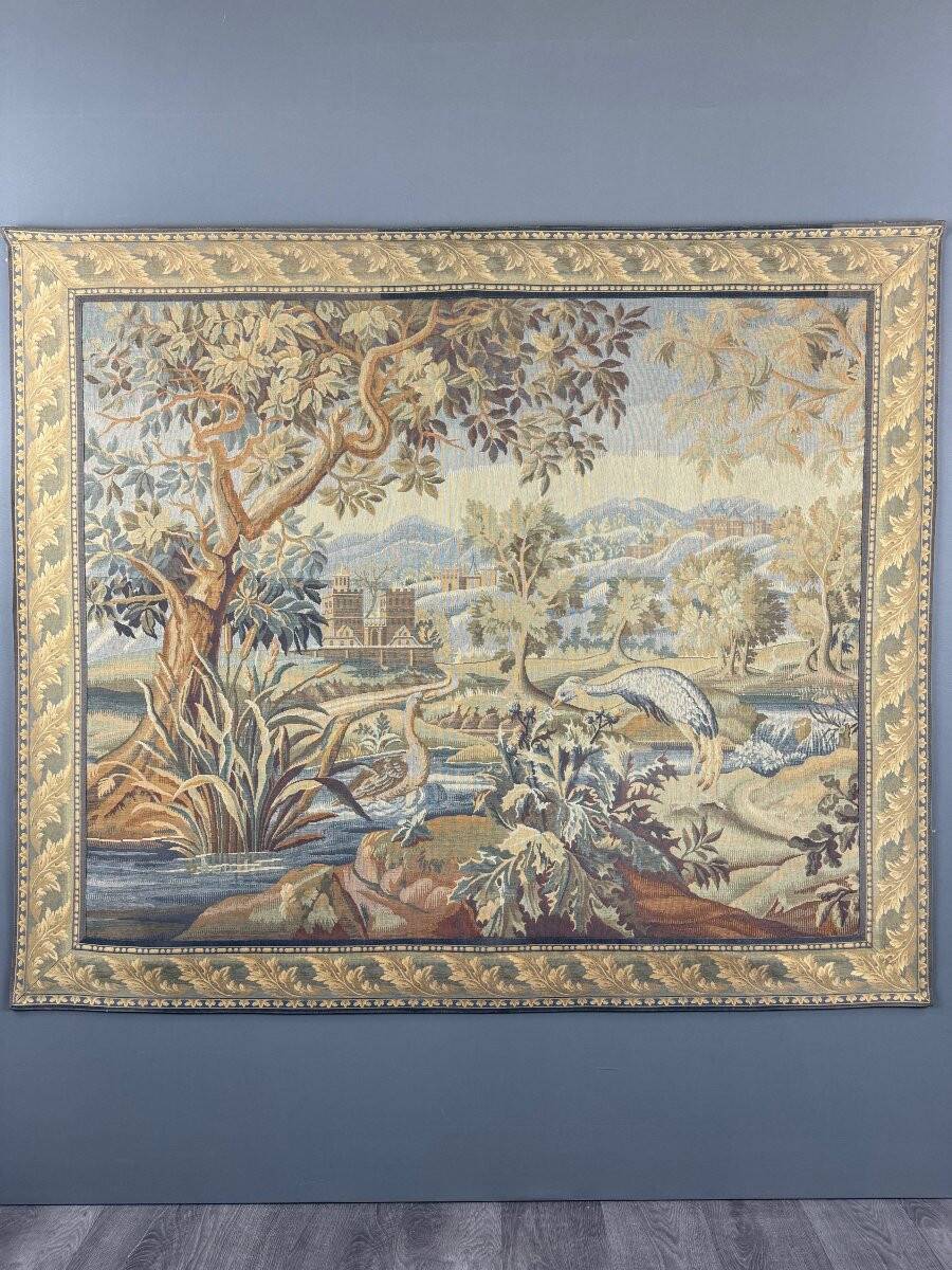Tapestry “Verdure with Birds”, 20th Century