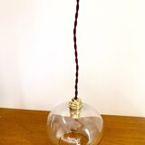Suspension globe en verre