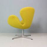 Swan Chair in yellow Designed by Arne Jacobsen and Fritz Hansen