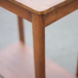 Vintage table, wooden table, art deco console, side table, end table