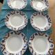 6 hollow plates art deco model Canada hamage mills wolves orchies france