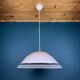 Vintage Italian pink Murano glass chandelier, 1970s.