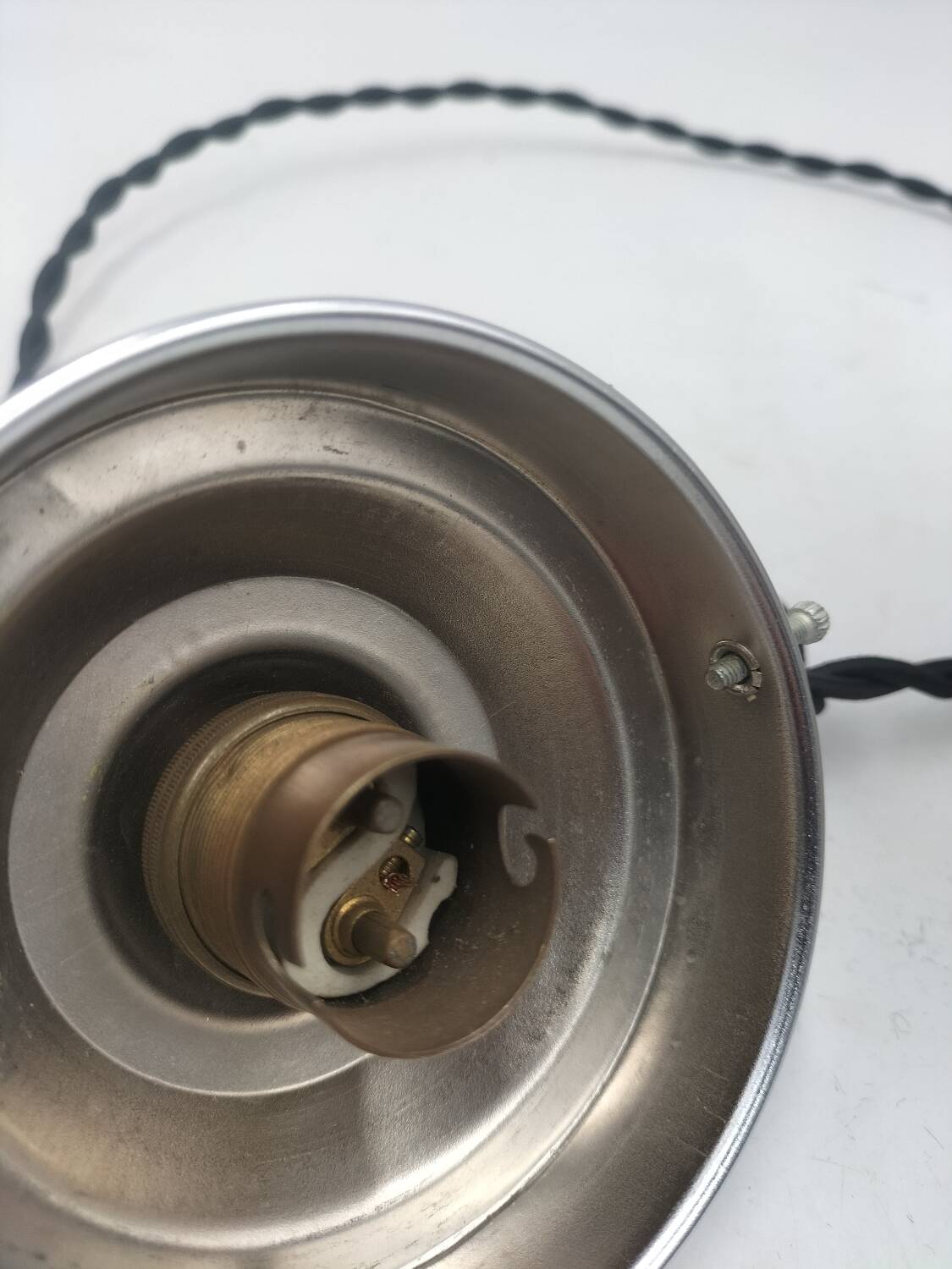 Art Deco glass pendant light