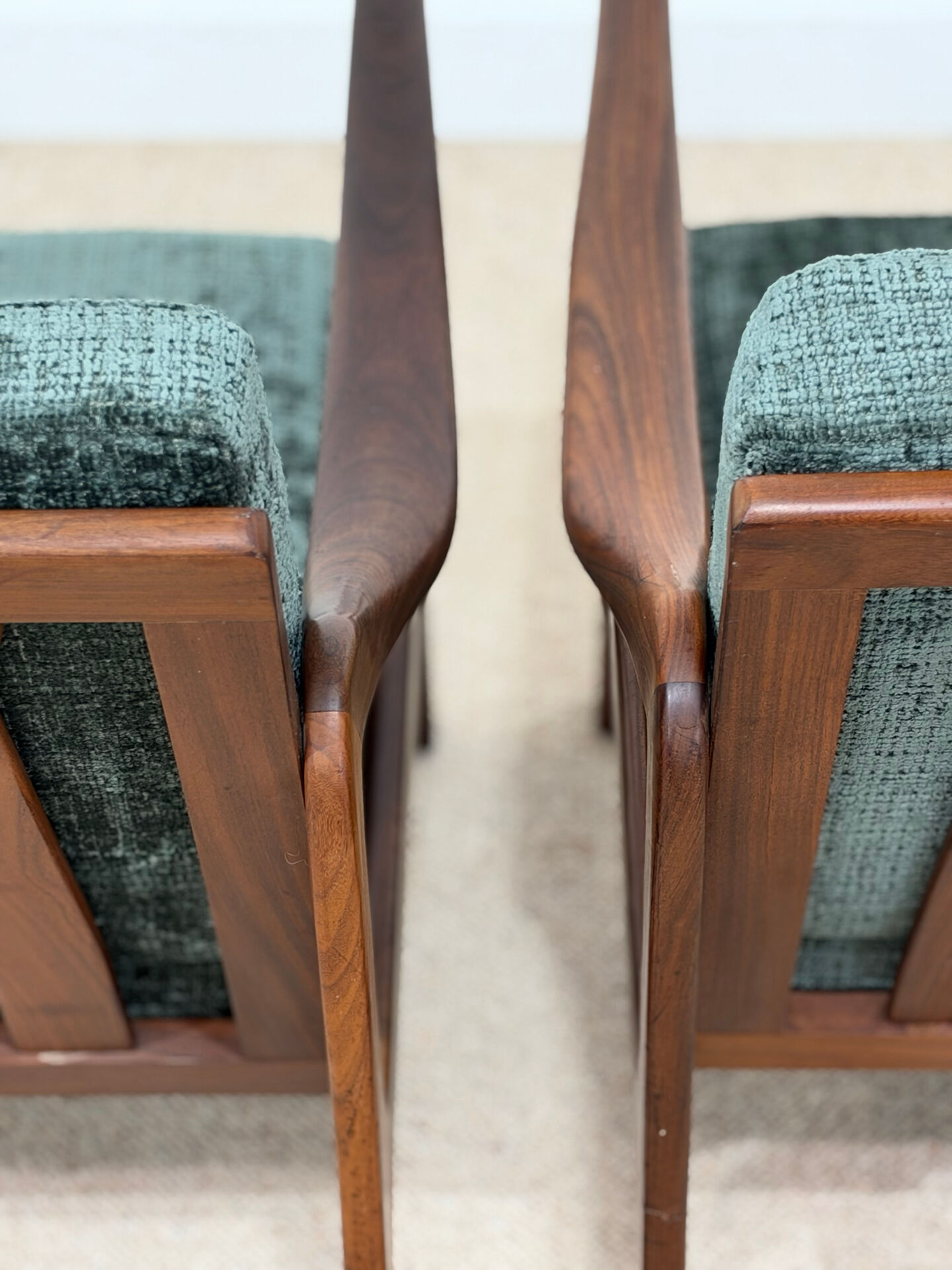 Pair of vintage Scandinavian armchairs – 1960s/70s