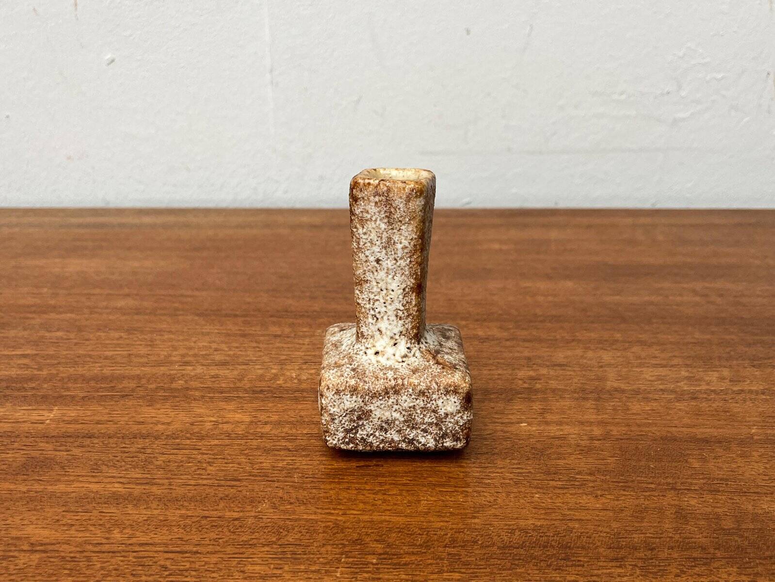 Brutalist Vase in West German Ceramic Mid-Century Style from the 1960s