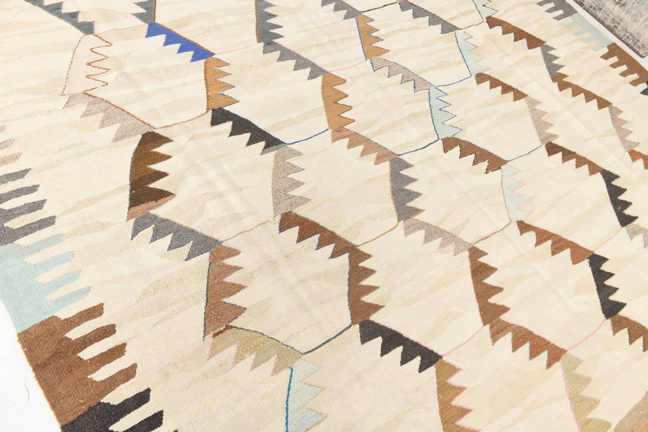 9x12 Rare Orientel Vintage Kilim Rug, 268x356Cm