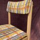 Table + 6 chaises baumann vintage 1970