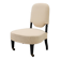 Fauteuil bas Napoléon III du 19e siècle, France