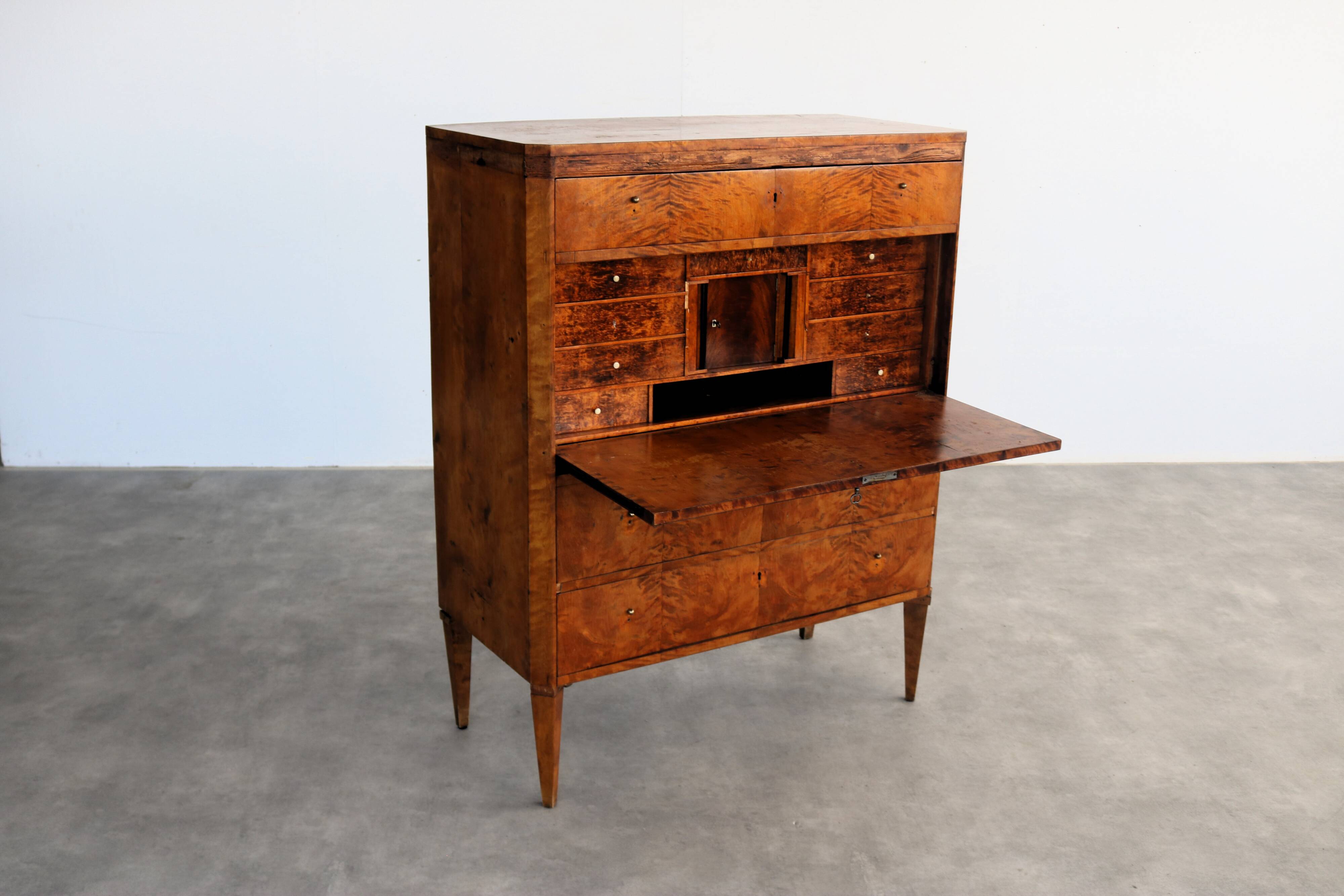 Vintage secretary | chest of drawers | desk