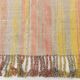 5x7 Pink & Yellow Striped Vintage Kilim Rug, 147x229Cm