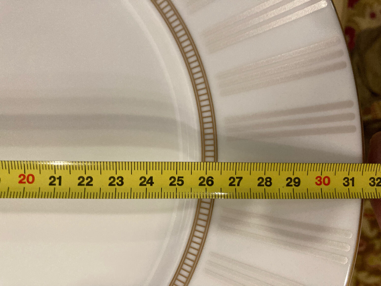 Guy Degrenne porcelain plates