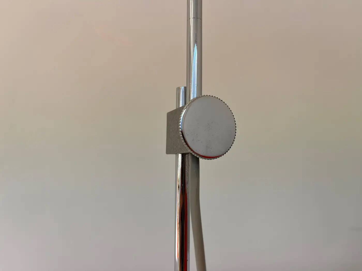 Mid-century grey adjustable table lamp by Napako, 1970s