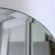 Mmiroir ovale biseauté vintage