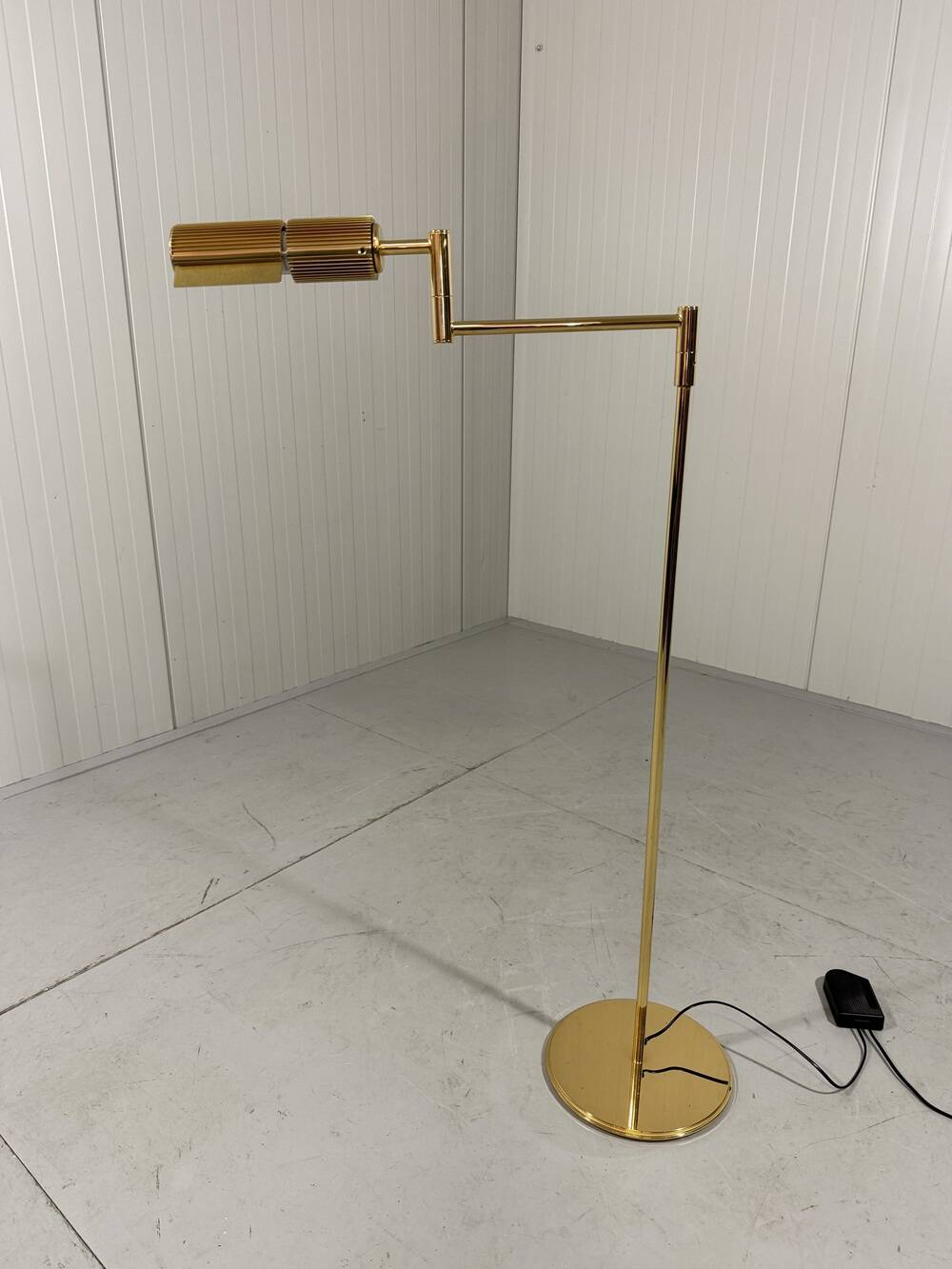 Viktor Frauenknecht brass Haloprofil 878HR floor lamp Swiss Lamps