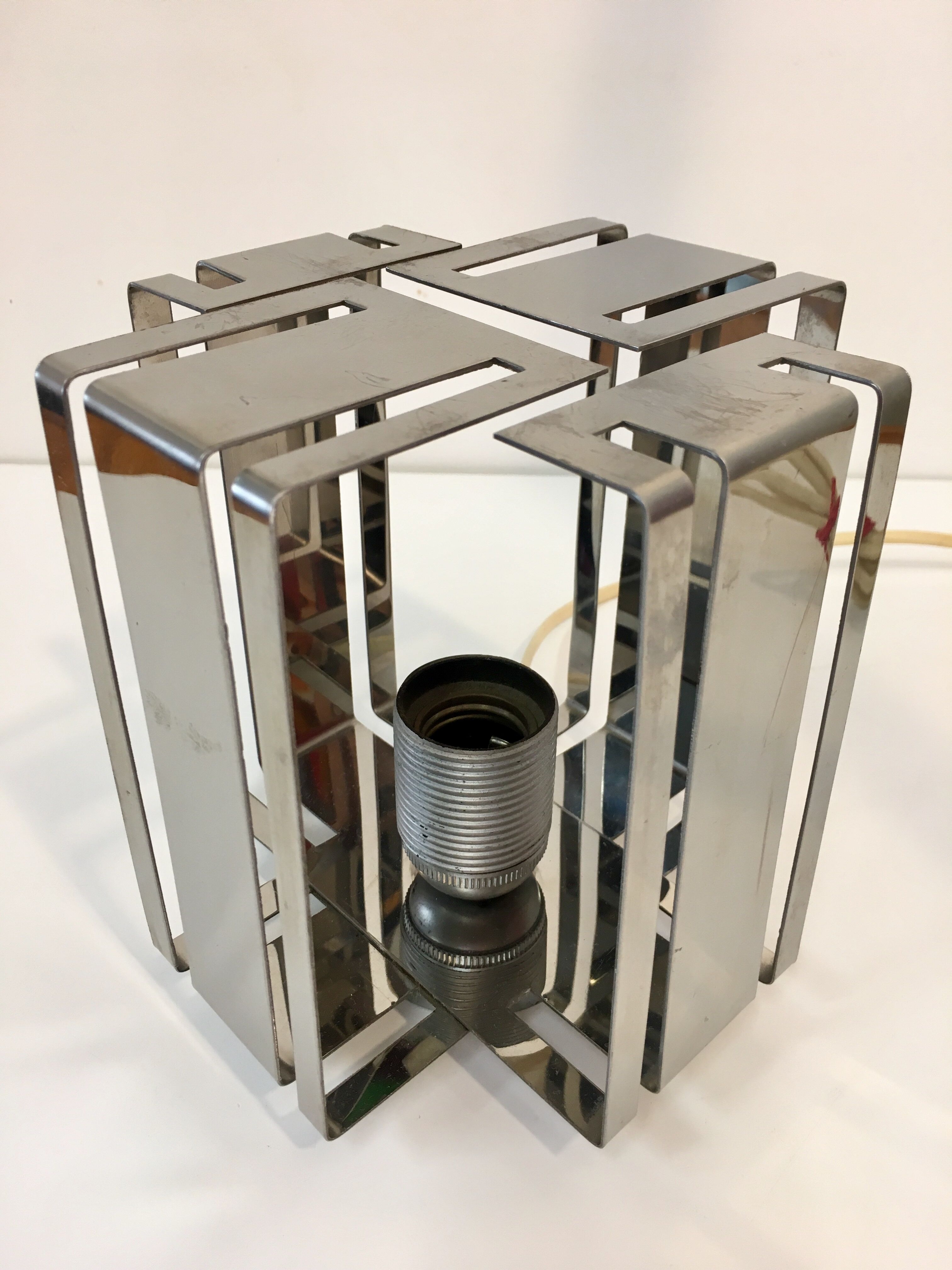 Geometric table lamp years 70