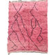 Carpet berber pink 121x182 cm