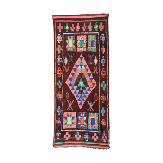 Old berber carpet - 123 x 290 cm